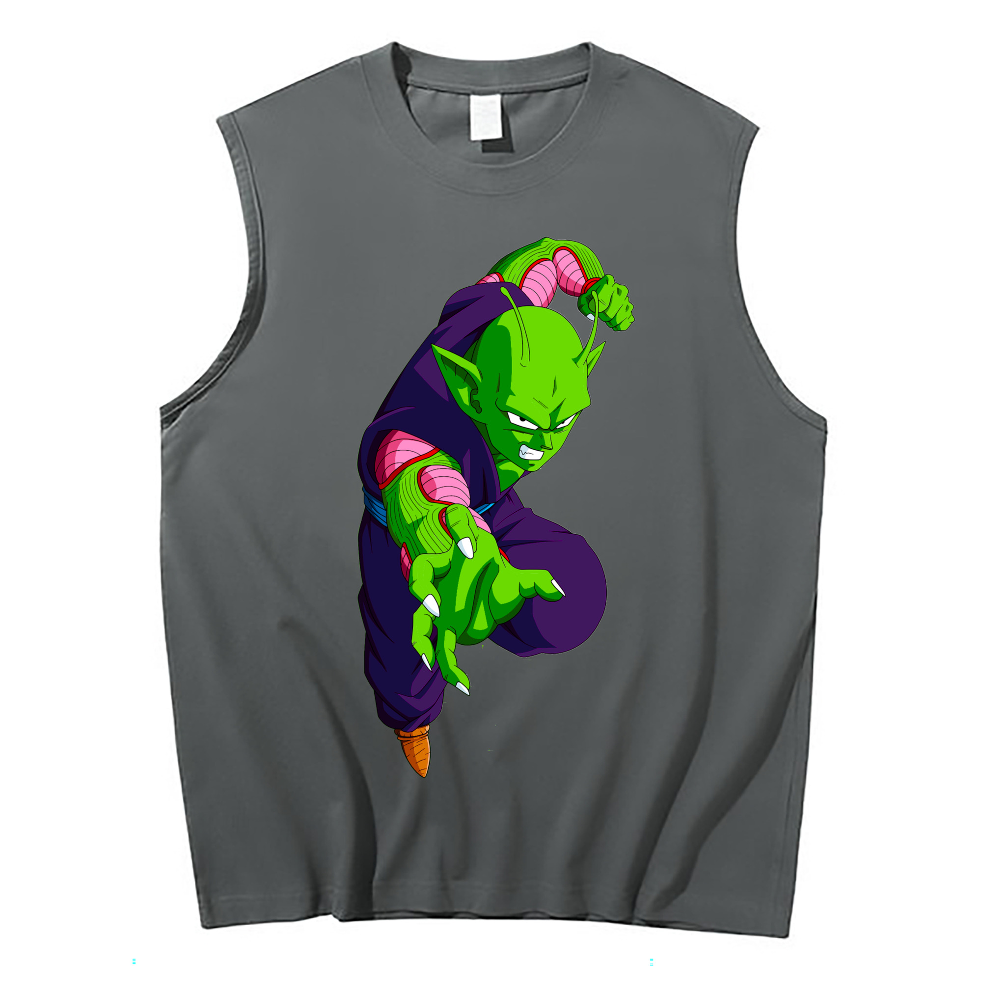 （画像用） ドラゴンボール ピッコロ DRAGON BALL Piccolo コットン100％タンクトップ（フロントプリント）